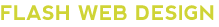 flash web design