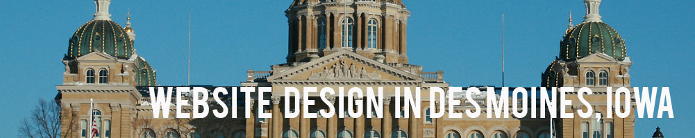 web designing des moines iowa